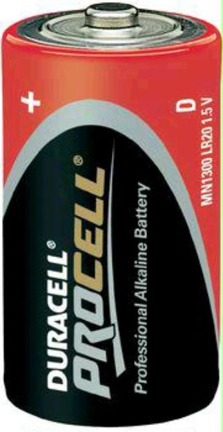 Batterij procell mono 1.5 V -D
